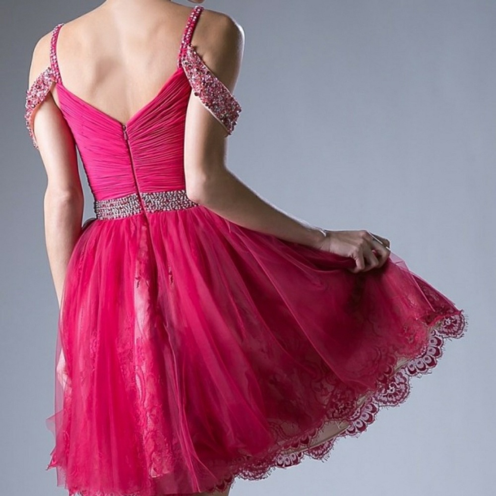 Cocktail formal dress,evening homecoming prom gown - Picture 4 of 7